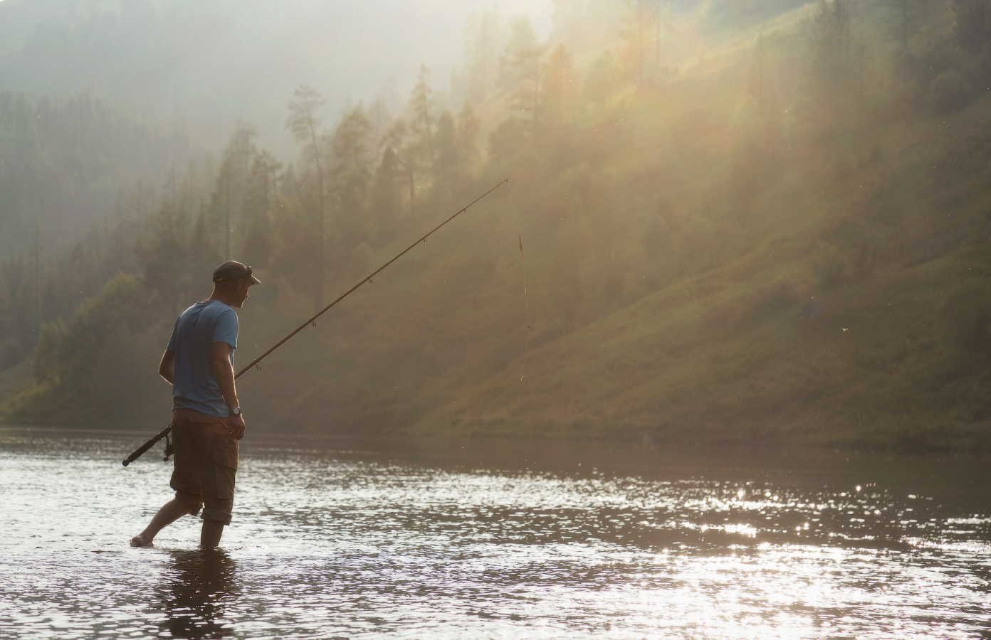 Day 2. Bogatyrevo - fishing - Kerzhatskaya farmstead
